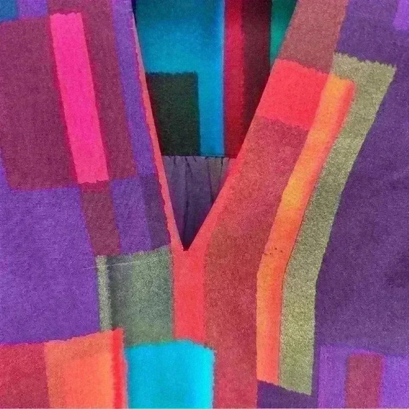 Trina Turk Elska Silk Retro Blouse - Picture 3 of 8